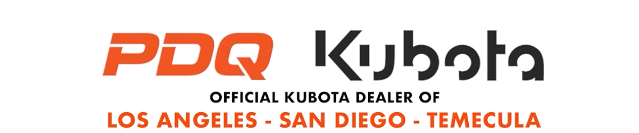 PDQ Equipment, distribuidor autorizado Kubota
