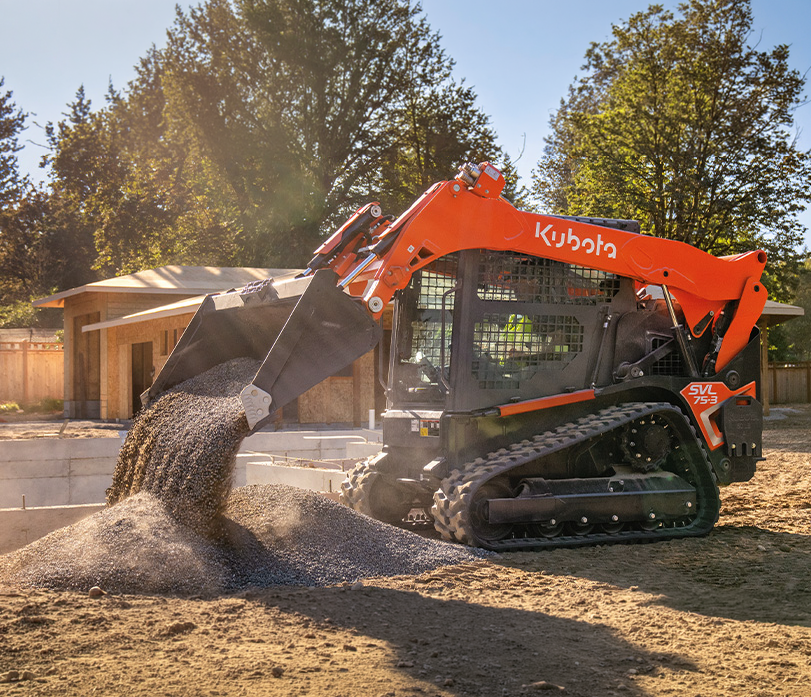 Cargadores de orugas y minicargadores Kubota