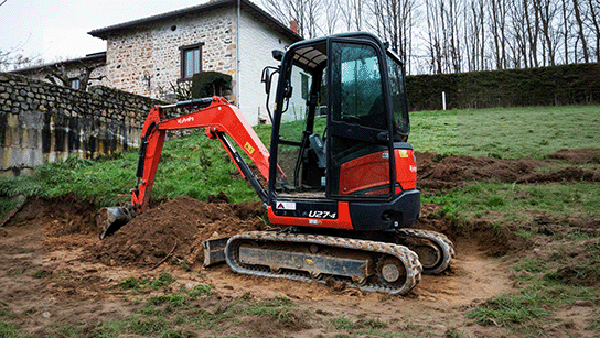 Miniexcavadora Kubota U27