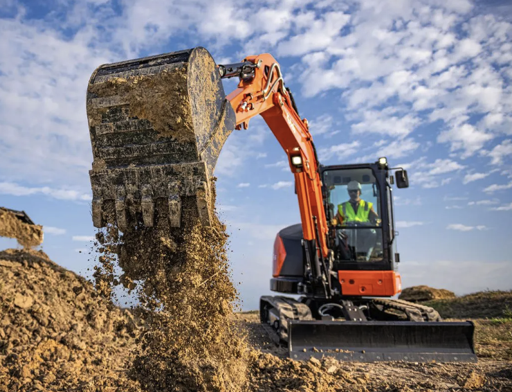 Excavadora compacta Kubota KX057-5